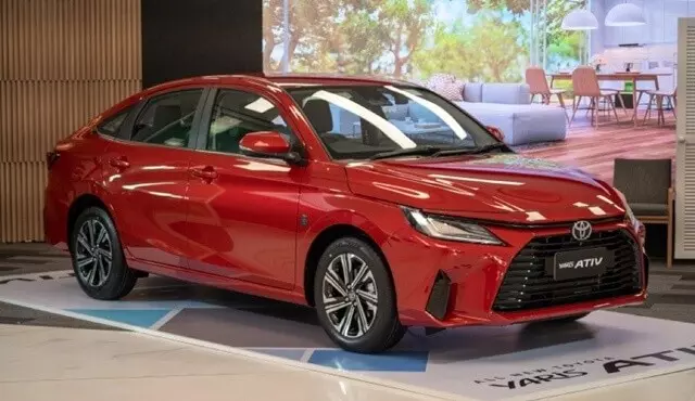 Toyota Vios 2023 tại các nước trong khu vực