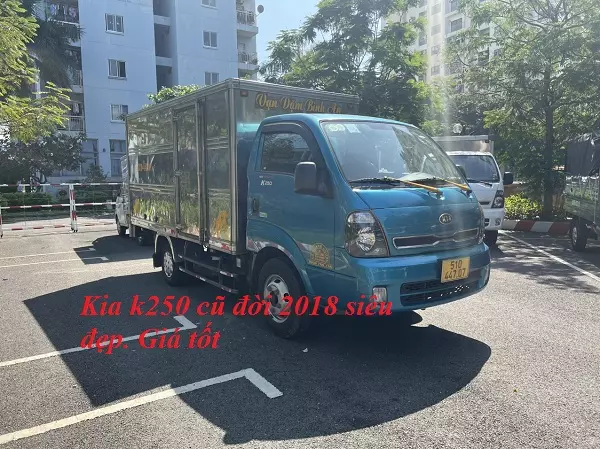 Xe tải Kia K250 cũ đời 2018