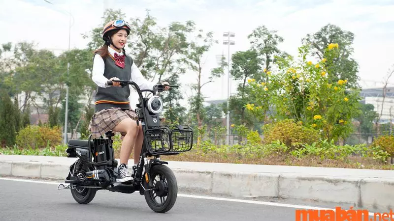 Xe đạp điện cho nữ dễ thương