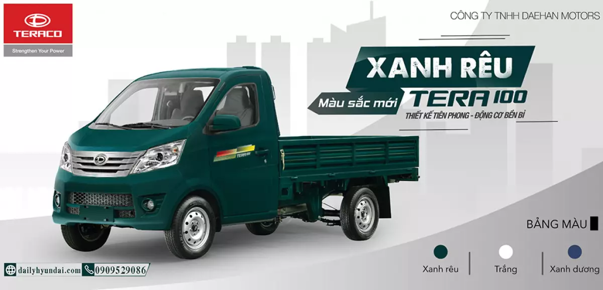 xe tải 1 tấn giá rẻ tera 100