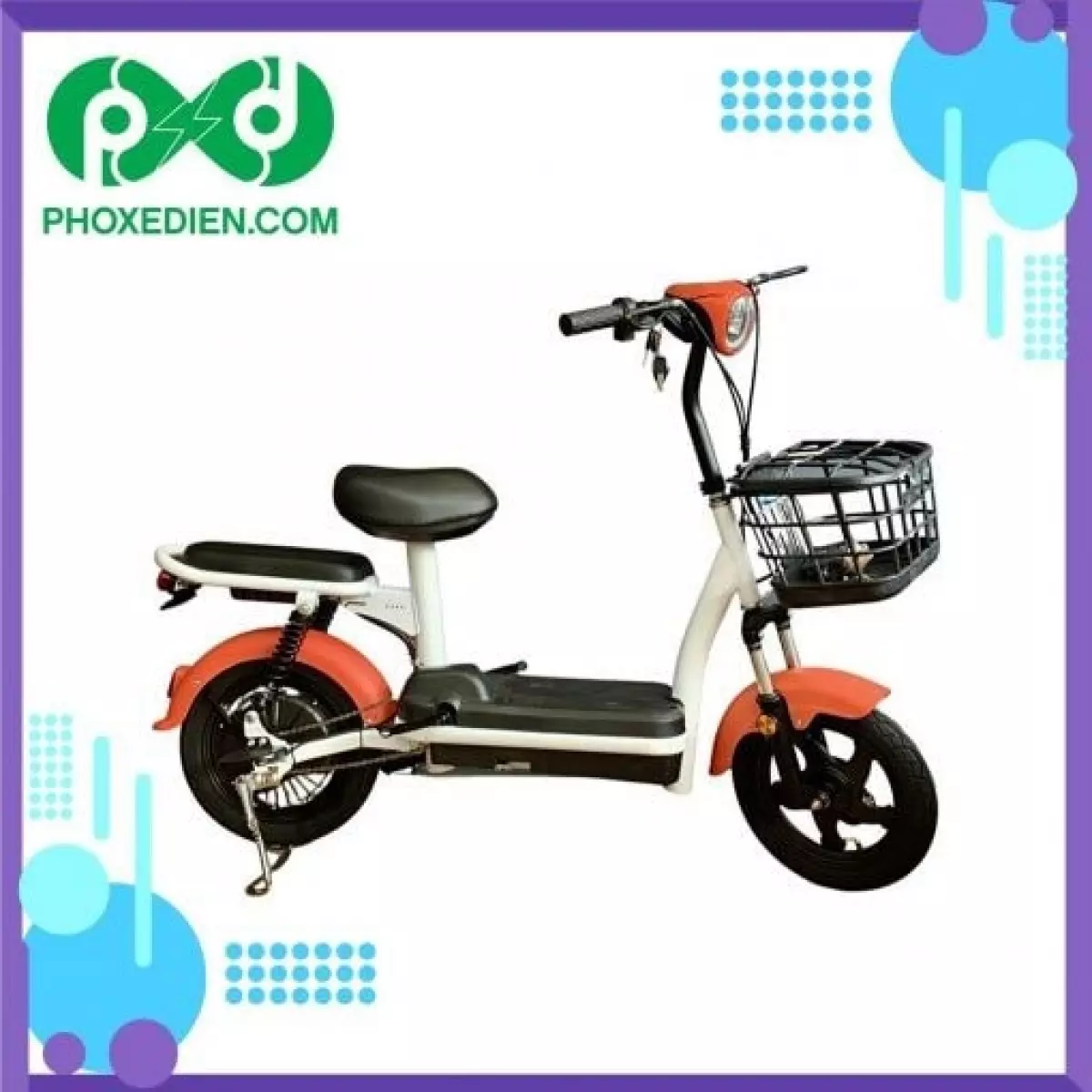 Xe đạp điện mini rất phù hợp với học sinh cấp 1
