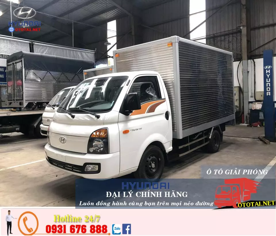 xe tải hyundai h150 thùng kín