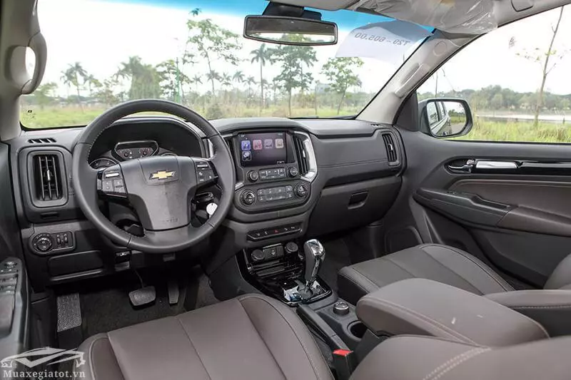 Nội thất và tiện nghi trên xe Chevrolet Trailblazer 2018 LTZ