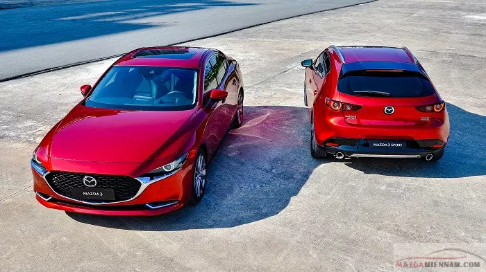 Mazda 3 Sedan và Mazda 3 hatchback