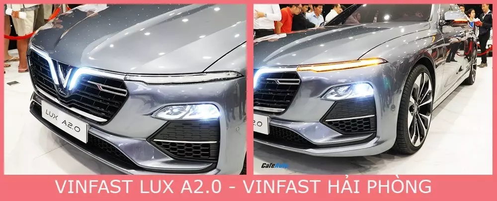 Phần đầu xe VinFast Lux A2.0