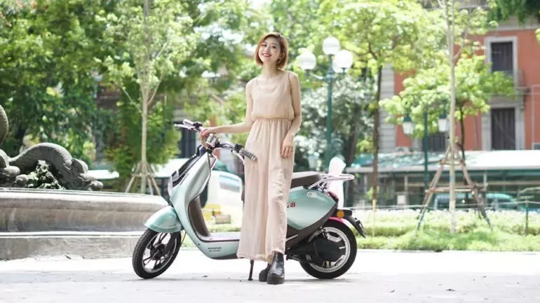 xe đạp điện Honda M8