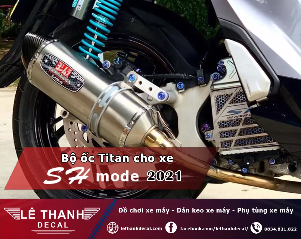 Bộ ốc Titan cho xe SH MODE