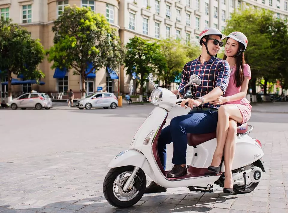 XE MÁY ĐIỆN VESPA NIOSHIMA