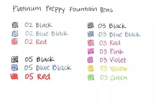 Bút Máy Nhật Bản Platinum Preppy