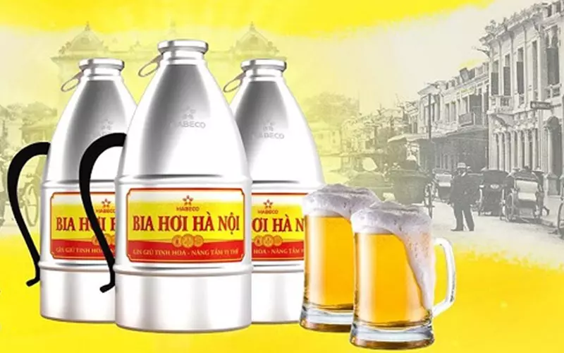 Bia hơi Hà Nội keg 2 lít - Lựa chọn tuyệt vời cho các bữa tiệc nhỏ