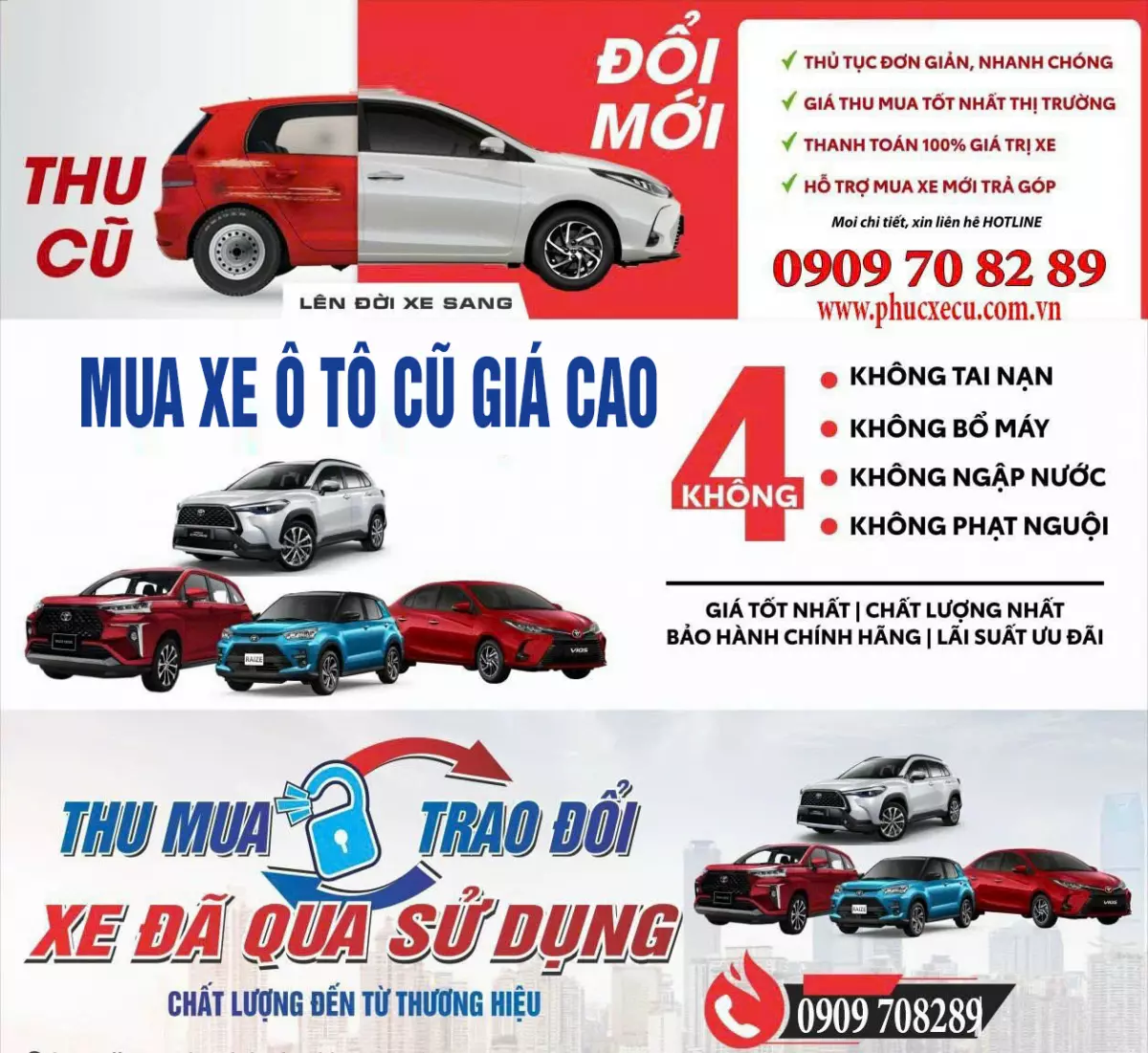 Đổi xe cũ lấy xe mới