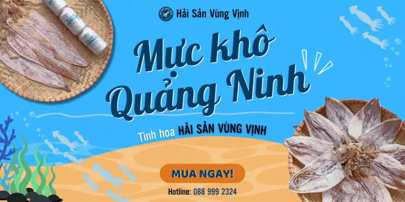 Xem ngay các loại mực khô tại Hải Sản Vùng Vịnh