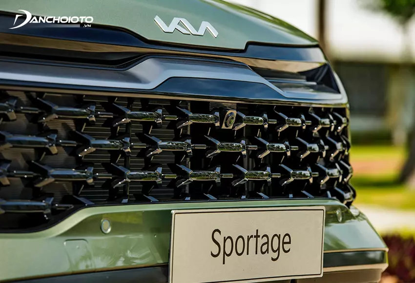 Kia Sportage 2024 sử dụng bộ lưới tản nhiệt mô hình mới