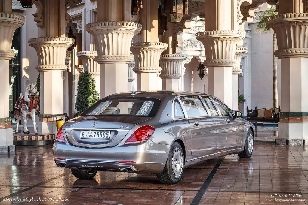 MERCEDES MAYBACH S600 PULLMAN GUARD 2018 2019 (10)