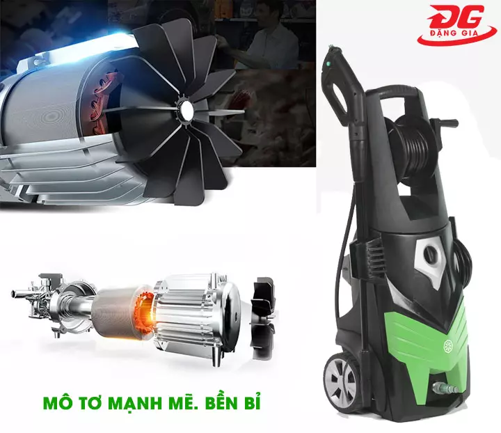 Motor máy rửa xe gia đình