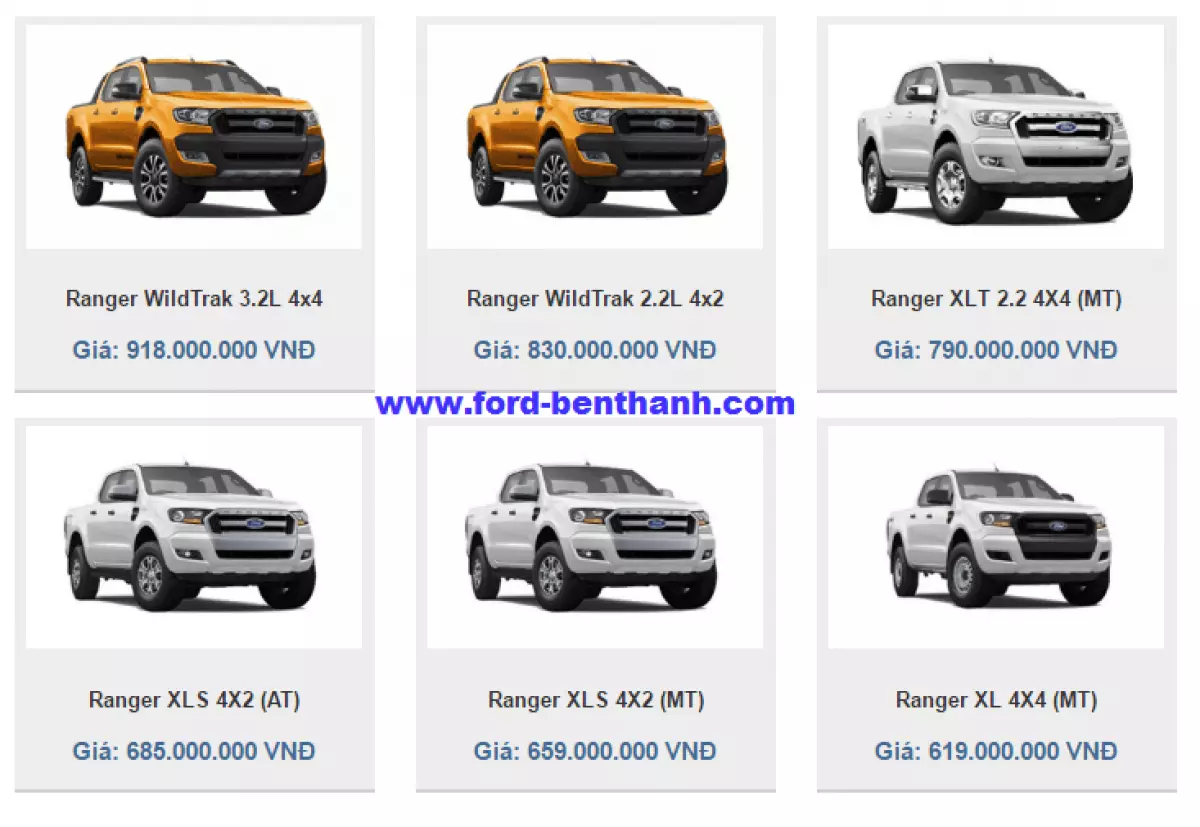 danh gia xe ford ranger tai viet nam ford ben thanh