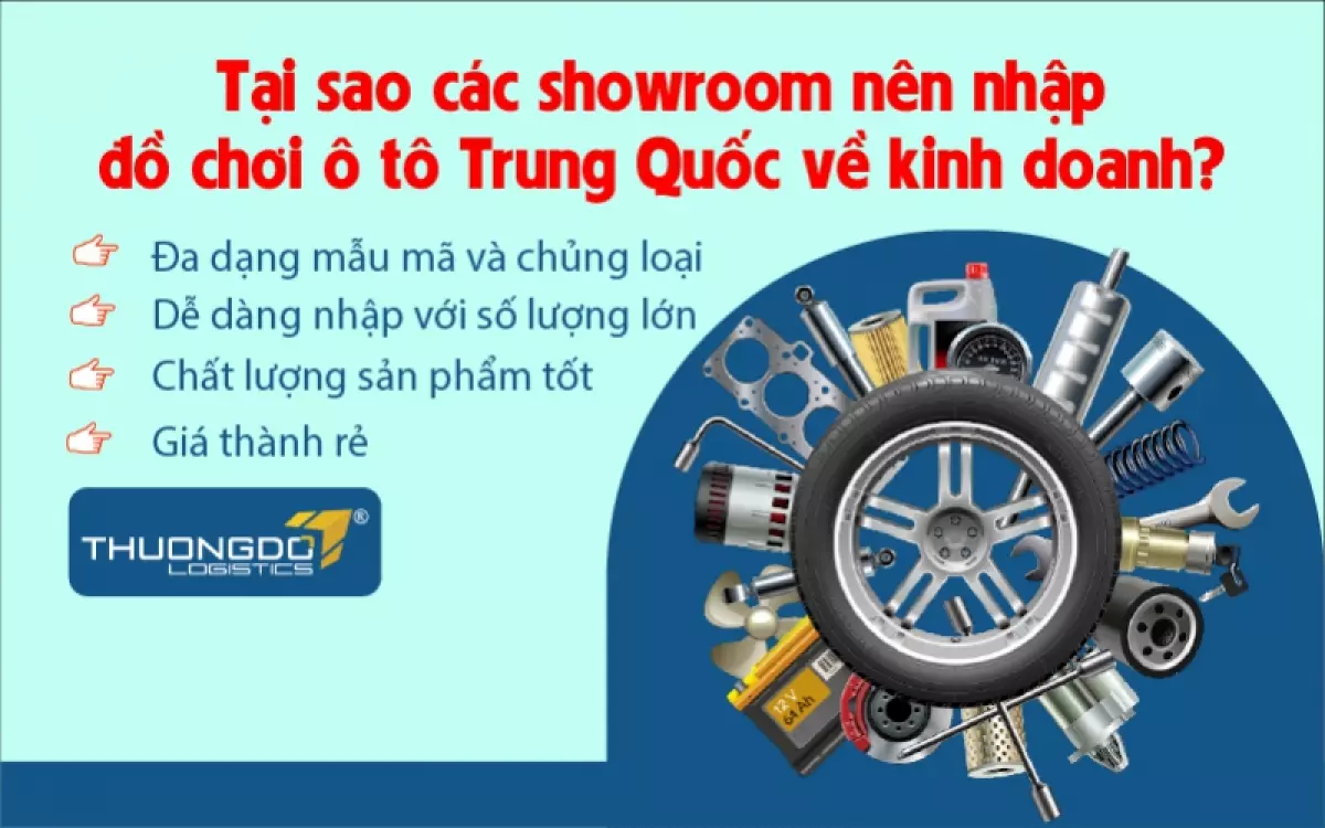 Tại sao các showroom nên nhập đồ chơi ô tô Trung Quốc về kinh doanh?