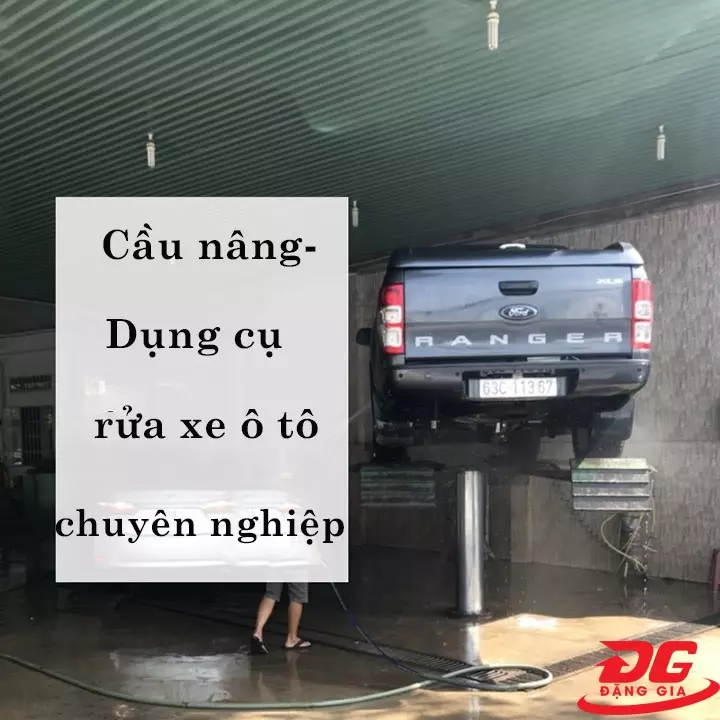 Cầu nâng 1 trụ - Dụng cụ rửa xe oto