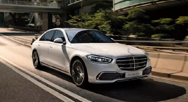 Mercedes S400 hệ thống lái