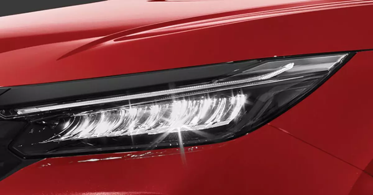 Đèn pha LED được sử dụng trên xe Honda City RS 2023