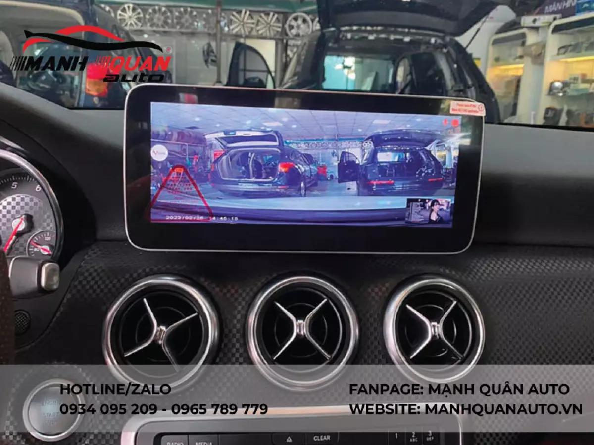 Sửa chữa màn hình cho xe Mercedes A200 ở đâu?