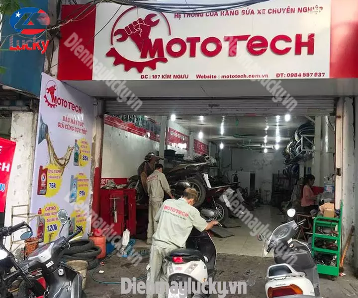 Bảo dưỡng xe máy Honda ở đâu tốt - Trung tâm sửa chữa bảo dưỡng xe máy MOTOTECH