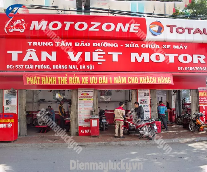 Bảo dưỡng xe máy Honda ở đâu tốt - Trung tâm bảo dưỡng xe máy Tân Việt Motor