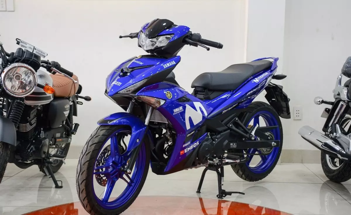 Thiết kế Jupiter MX King của Yamaha được nhập khẩu từ Indonesia