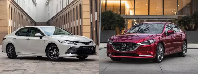 So sánh Mazda6 và Toyota Camry 348052