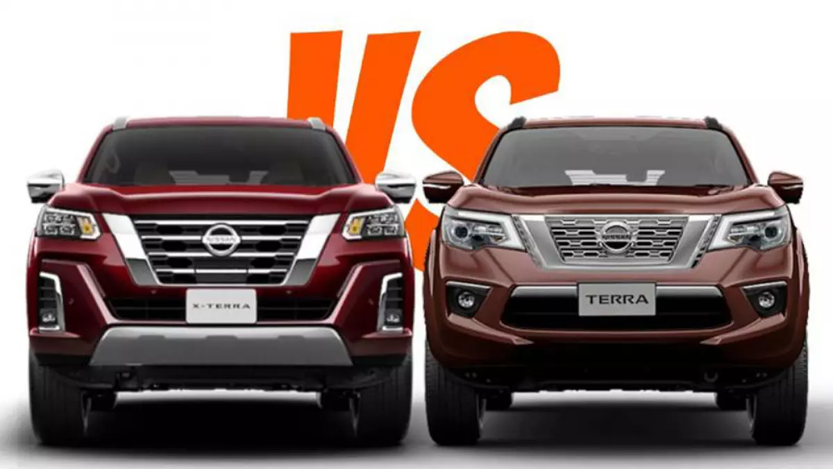 So sánh Nissan Terra 2021 và Nissan Terra 2020