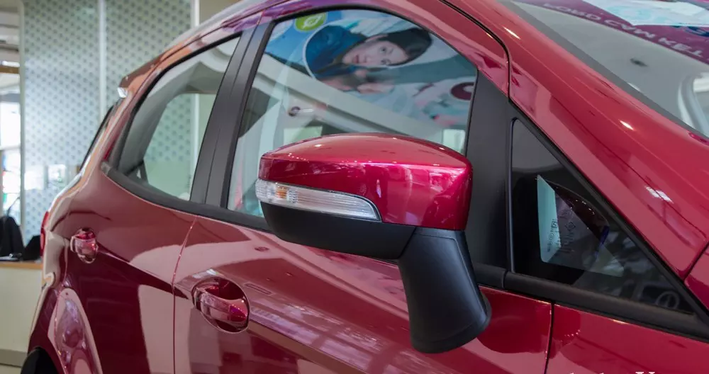 Đánh giá xe Ford Ecosport 2016 có gương gập/chỉnh điện tích hợp LED xi nhan.