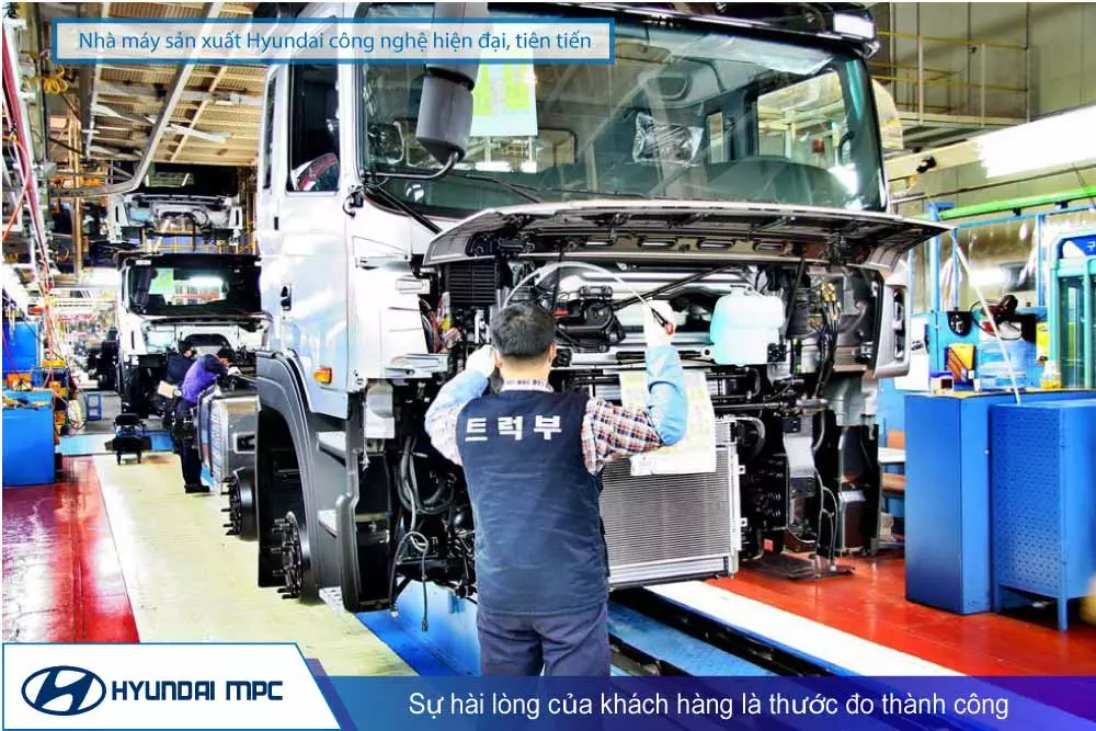 Nhà máy sản xuất xe tải Hyundai