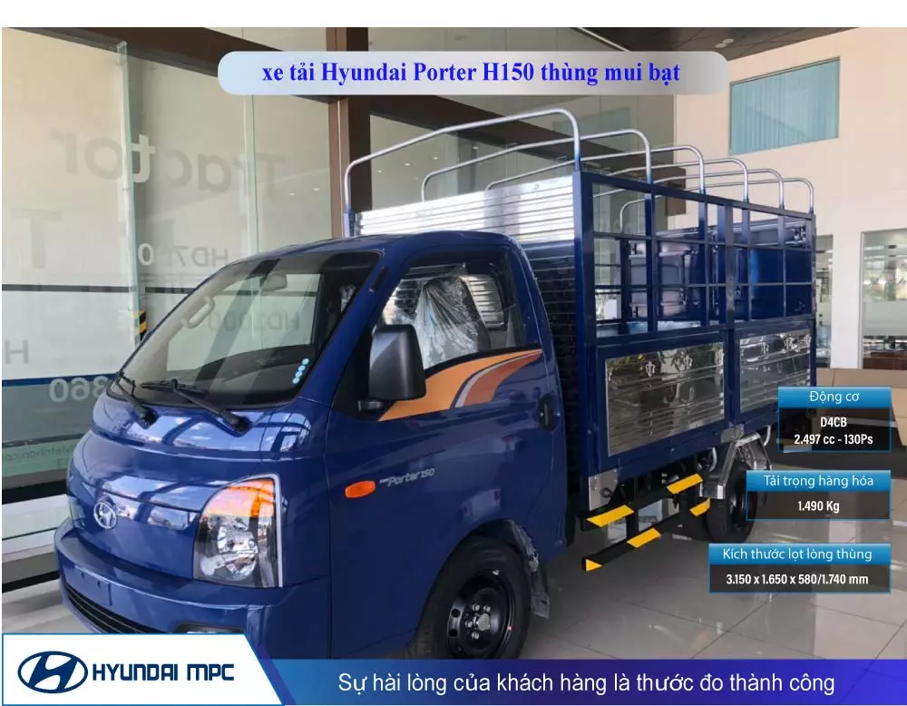 Xe tải thùng lửng Hyundai