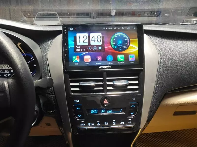 Màn hình Android cho ô tô Toyota Vios