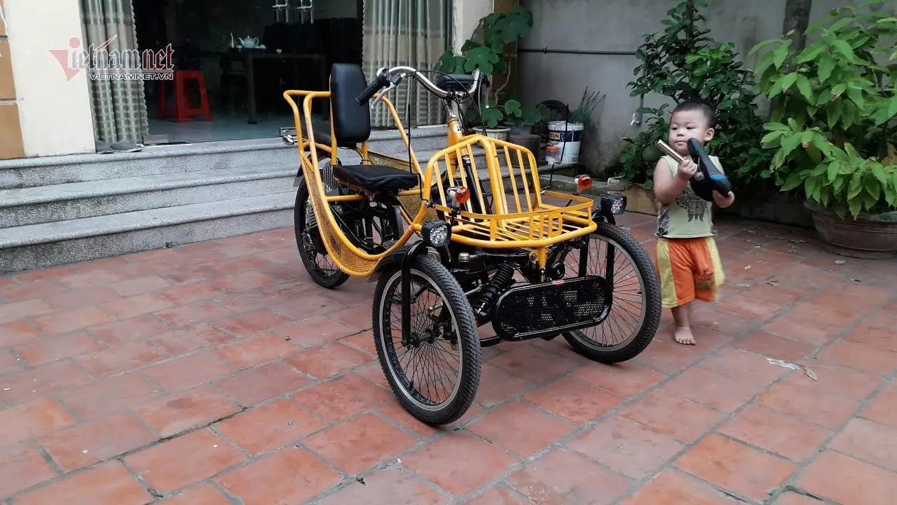 Những mẫu xe máy điện độc lạ do dân chơi Việt tự chế