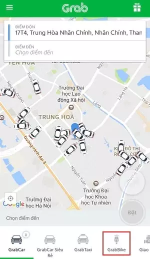 Hướng dẫn cách sử dụng GrabBike để gọi xe ôm