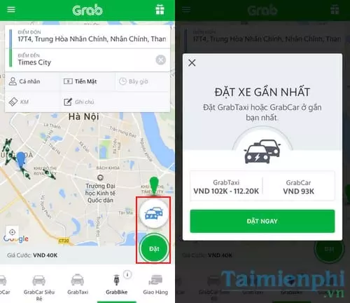 Hướng dẫn cách sử dụng GrabBike để gọi xe ôm