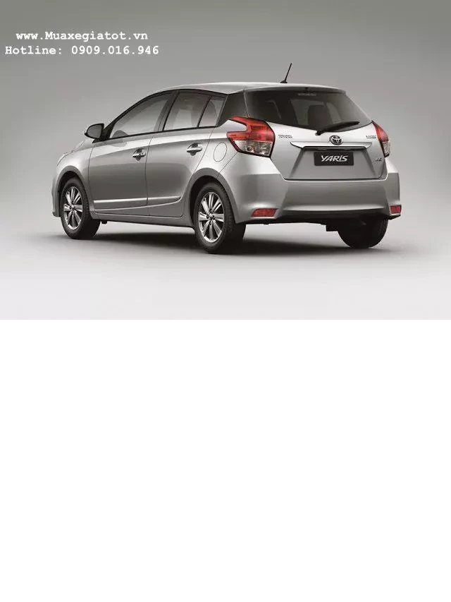   Toyota Yaris 2017 - Mẫu xe hatchback thanh lịch, tiết kiệm nhiên liệu